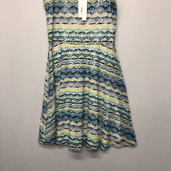 NWT Aqua Bloomingdales Women Junior Sleeveless Mini Dress Size Medium B206 -24 - Picture 11 of 14